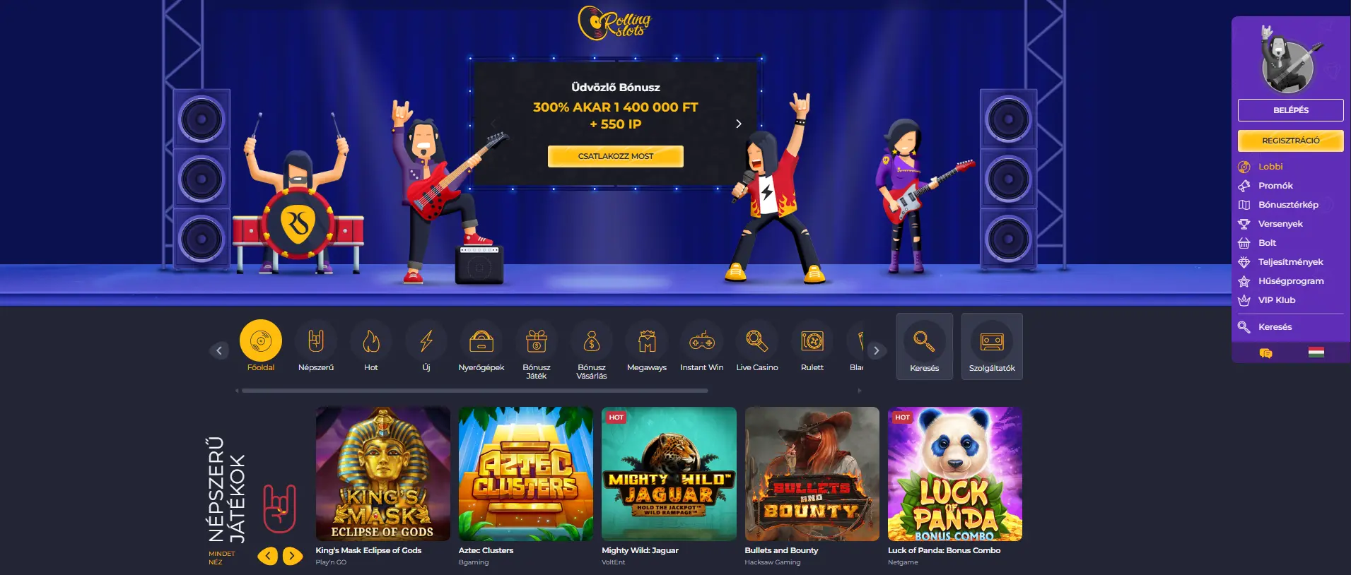 V Sport - Rolling Slots Casino